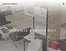 Tablet Screenshot of ceramixproject.com